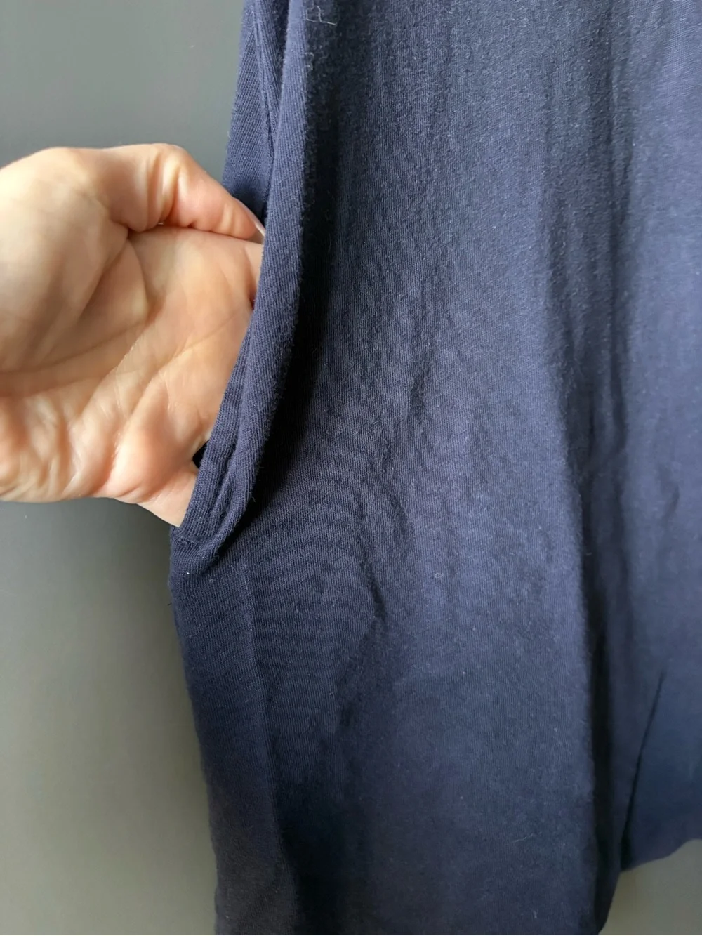 J. Crew Crewcuts Navy Tunic with Embroidered Accent